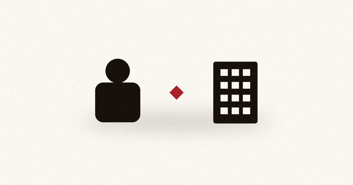 Illustration af valget mellem at outsource eller ansætte e-mailmarketing internt